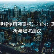 芭乐视频使用观察报告2324：现状分析与避坑建议