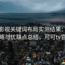 可可影视关键词布局实测结果：完整攻略与优缺点总结，可可tv官方