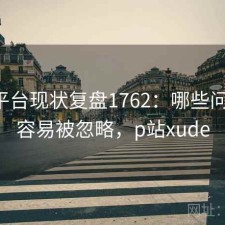 P站平台现状复盘1762：哪些问题最容易被忽略，p站xude