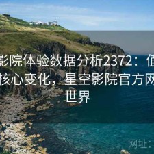 星空影院体验数据分析2372：值得关注的核心变化，星空影院官方网站新世界