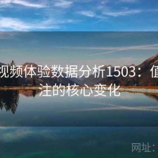 蜜桃视频体验数据分析1503：值得关注的核心变化
