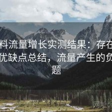 51爆料流量增长实测结果：存在的问题与优缺点总结，流量产生的负面问题