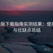 P站正版下载指南实测结果：使用技巧与优缺点总结