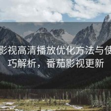 番茄影视高清播放优化方法与使用技巧解析，番茄影视更新