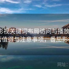 番茄影视关键词布局访问与播放体验：是否值得与注意事项，番茄影视圈