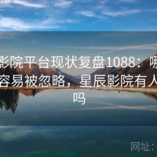 星辰影院平台现状复盘1088：哪些问题最容易被忽略，星辰影院有人知道吗