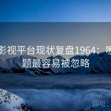 木瓜影视平台现状复盘1964：哪些问题最容易被忽略