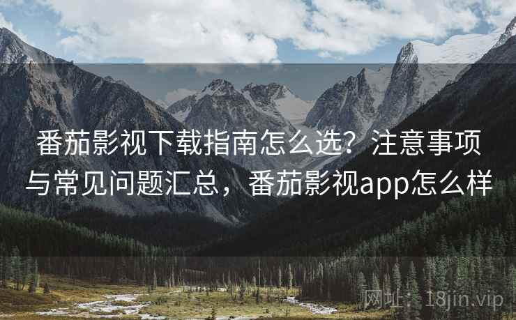 番茄影视下载指南怎么选？注意事项与常见问题汇总，番茄影视app怎么样  第1张