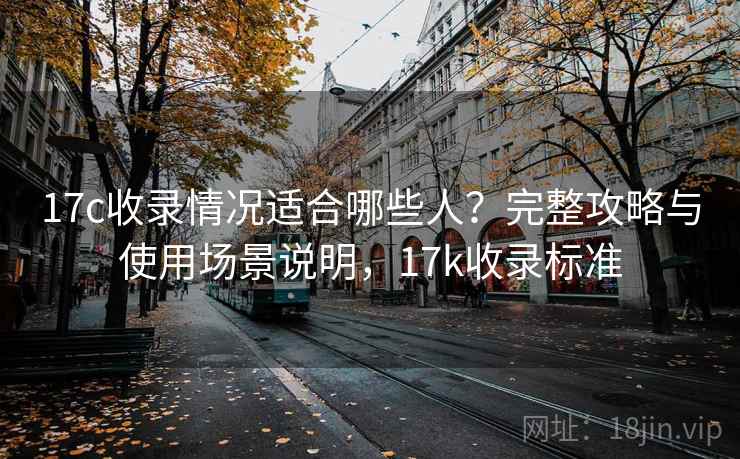 17c收录情况适合哪些人?完整攻略与使用场景说明,17k收录标准 第2张 17c收录情况适合哪些人?完整攻略与使用场景说明,17k收录标准 第2张
