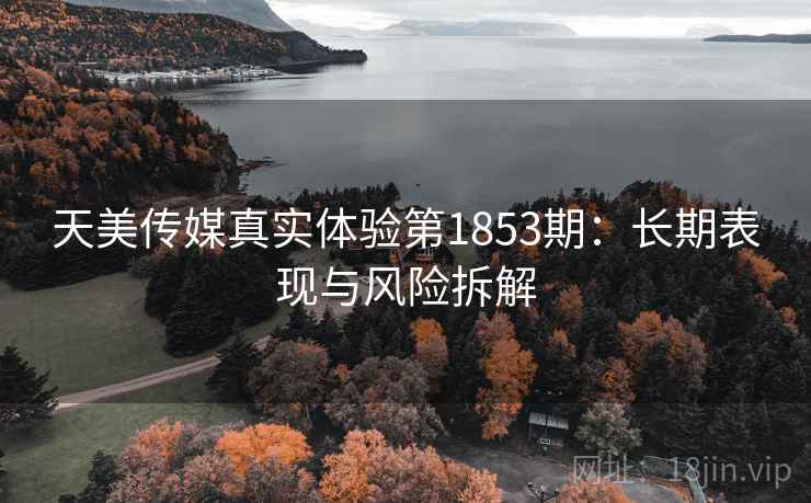 天美传媒真实体验第1853期:长期表现与风险拆解 第2张 天美传媒真实体验第1853期:长期表现与风险拆解 第2张
