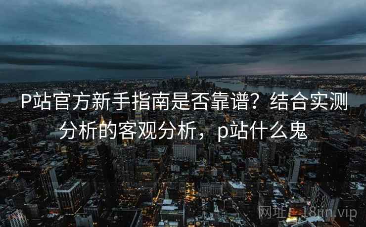 P站官方新手指南是否靠谱？结合实测分析的客观分析，p站什么鬼  第2张