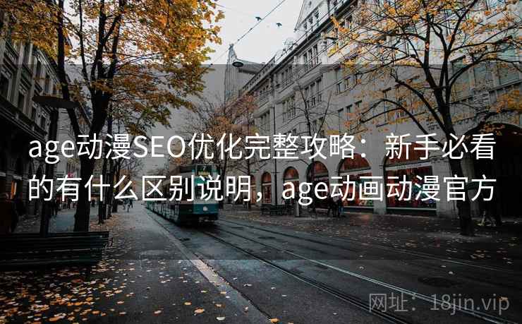 age动漫SEO优化完整攻略：新手必看的有什么区别说明，age动画动漫官方  第1张
