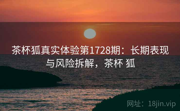 茶杯狐真实体验第1728期：长期表现与风险拆解，茶杯 狐  第2张