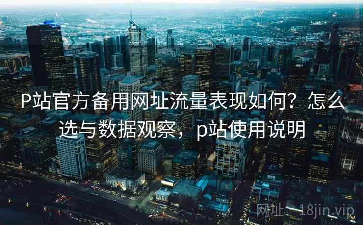 P站官方备用网址流量表现如何？怎么选与数据观察，p站使用说明  第1张